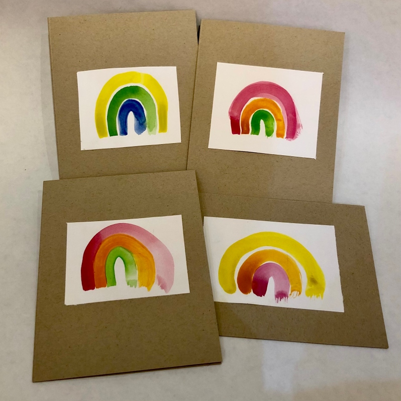 Popsicle Rainbow Card by Kiki Parry