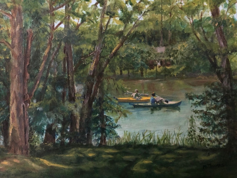 Kayak Daze by Mary Lou Thomas