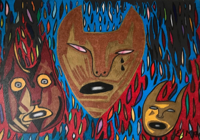 Mask of Colors by Ethel Mack