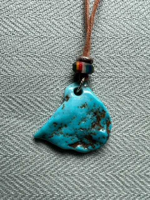 Turquoise Pendant by Merry Madover