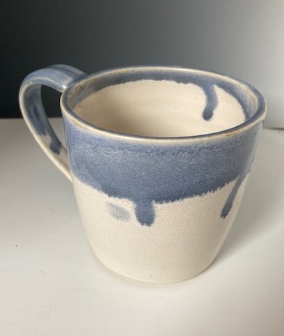 Blue/White Mug 1 by Merle Slyhoff