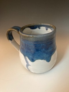 Blue/White Mug 3 by Merle Slyhoff