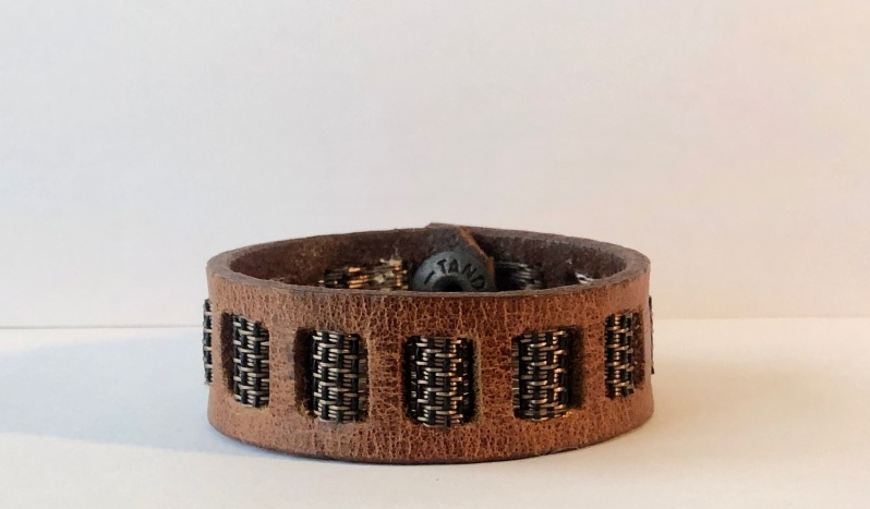 Leather Bracelet Weave - Unisex by Kim Casper