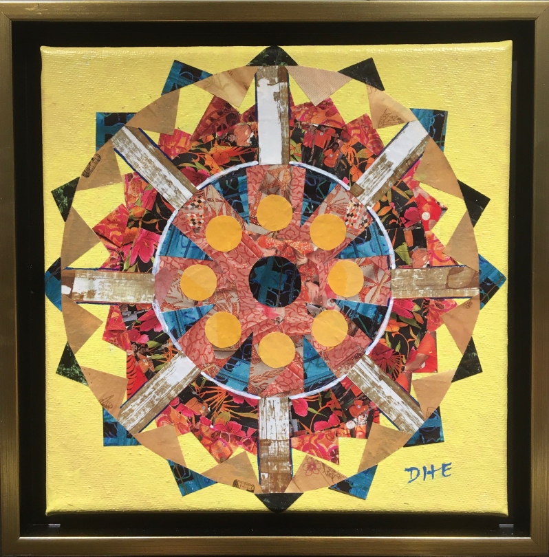 Yellow Mandala by Deborah Eater