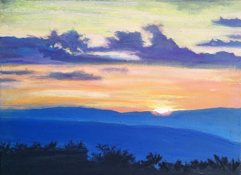 Sunset at Wintergreen by Abigail Johnson