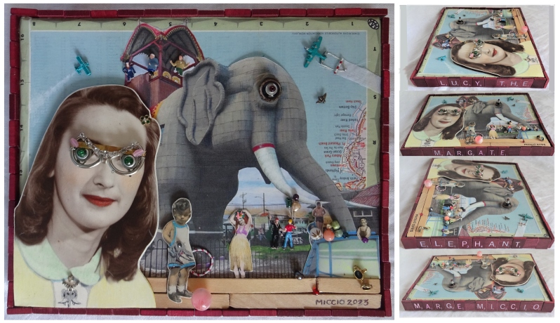 Lucy the Margate Elephant by Marge Miccio