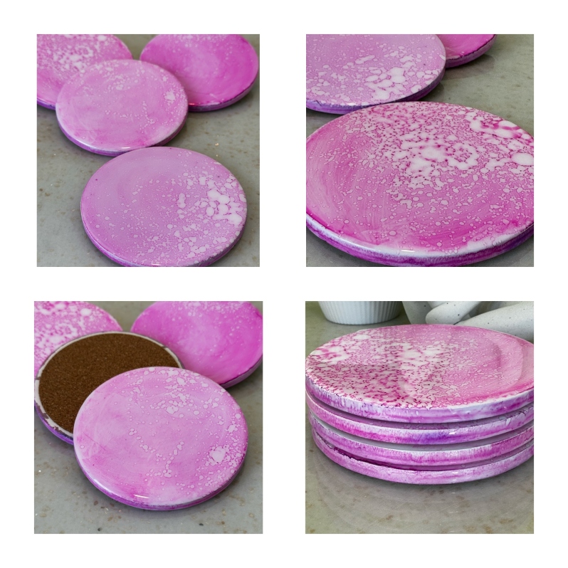 Round Coasters by Francine Kay