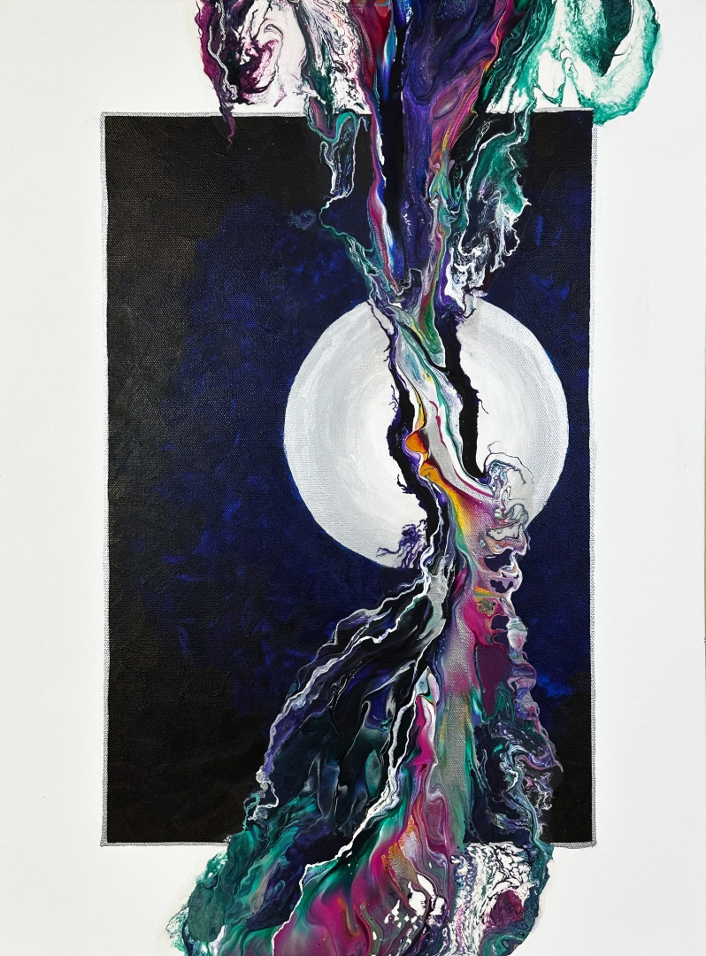 Full Moon Rising by Francine Roche Kay
