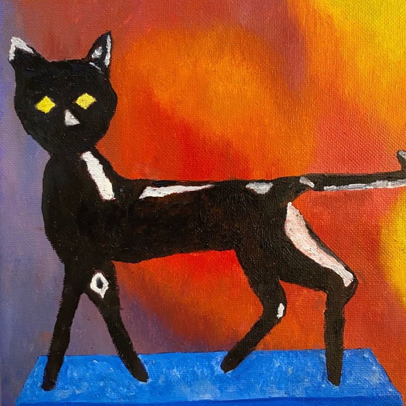 Black Cat by Margaret Kalvar