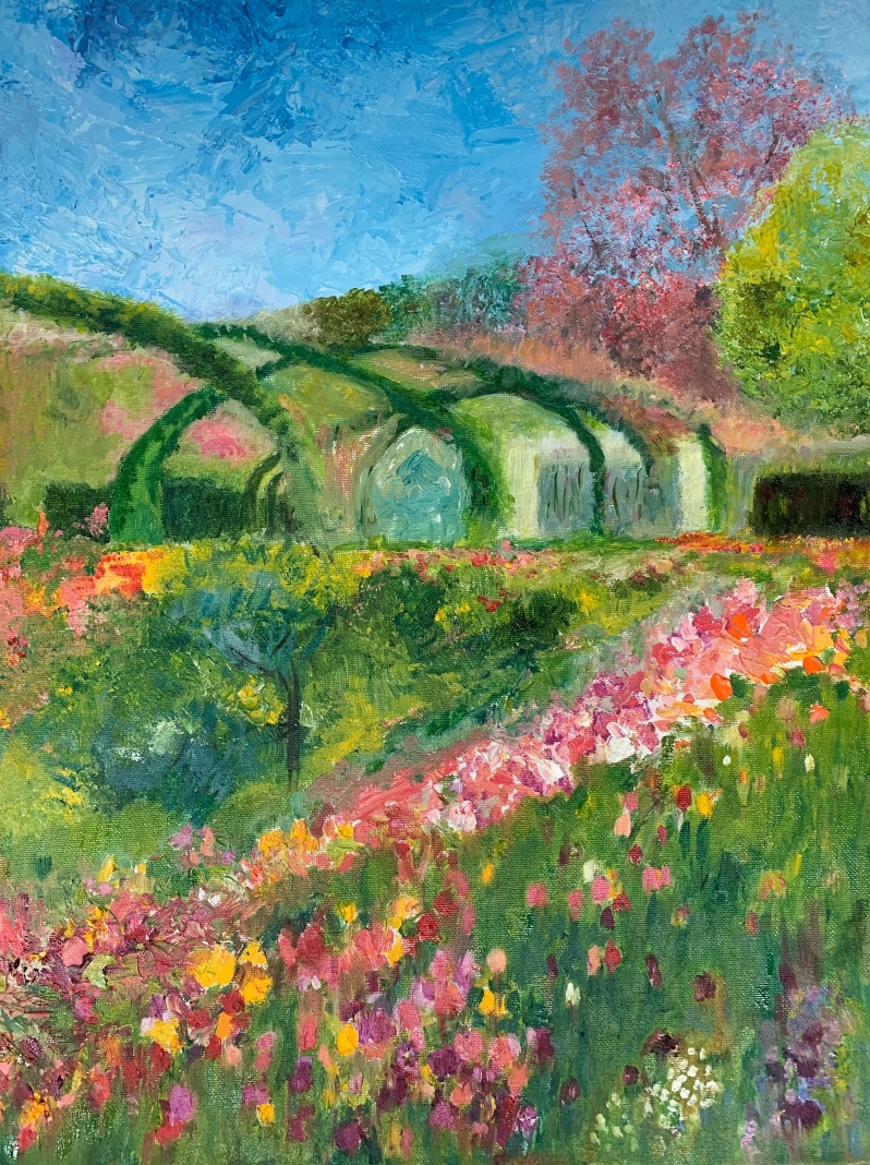 Monet's Garden in Bloom by Tammy Dawkins