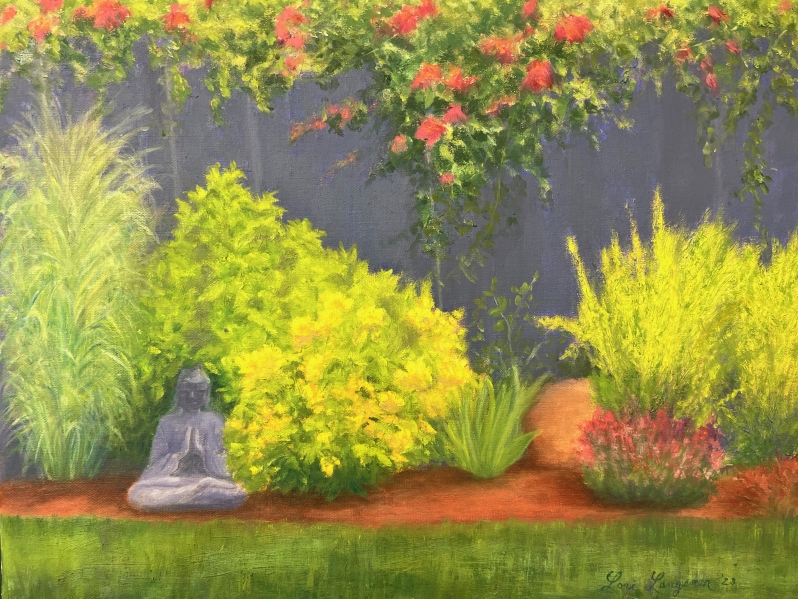 Meditation Garden by Lori Langsner