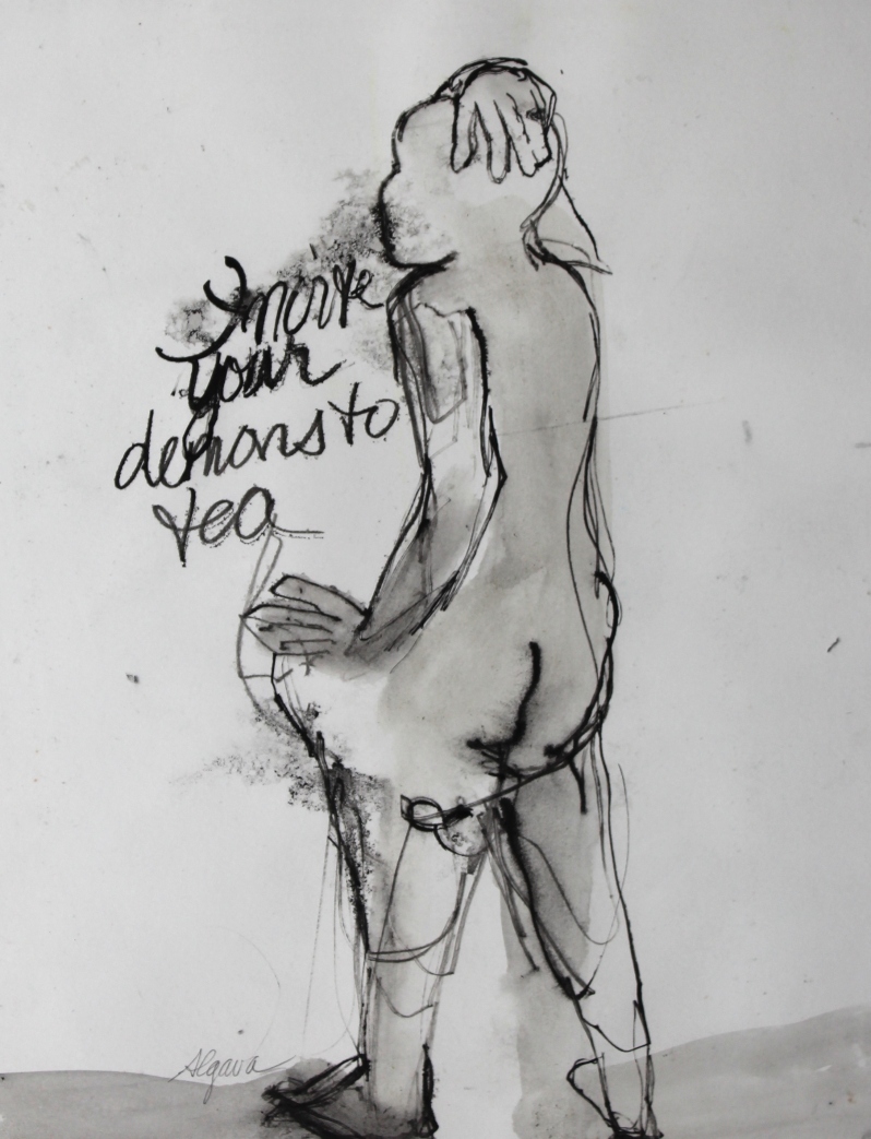 Invite your Demons to Tea by Priscilla Snow Algava