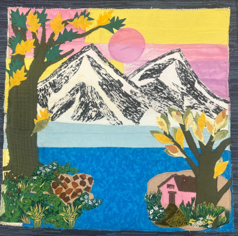 Pink Mountains  by Marina O