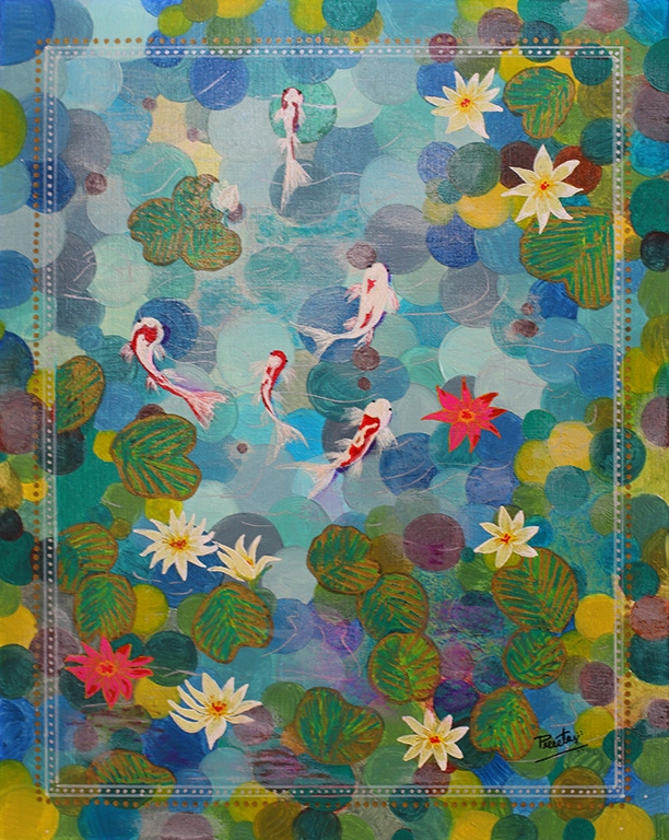 Zen Pond by Preeti Sant