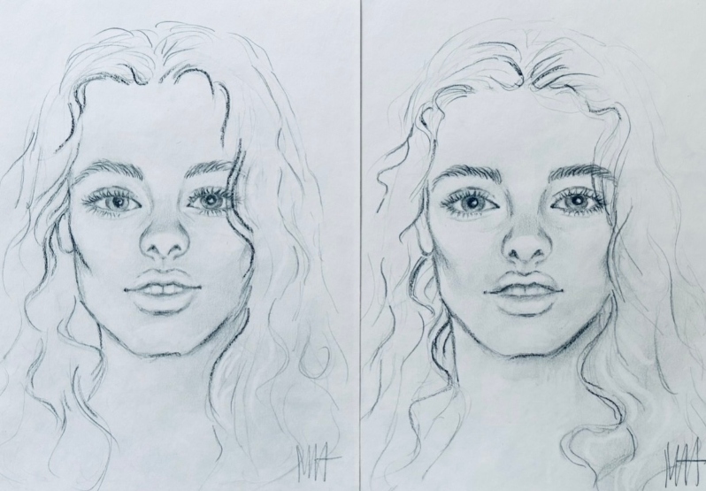 Twin Sisters by Marzena Haupa