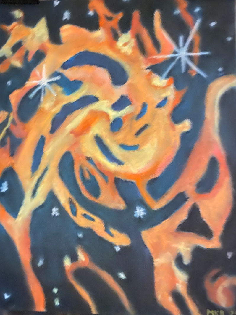 Cosmos by Margaret Kalvar-Bushnell