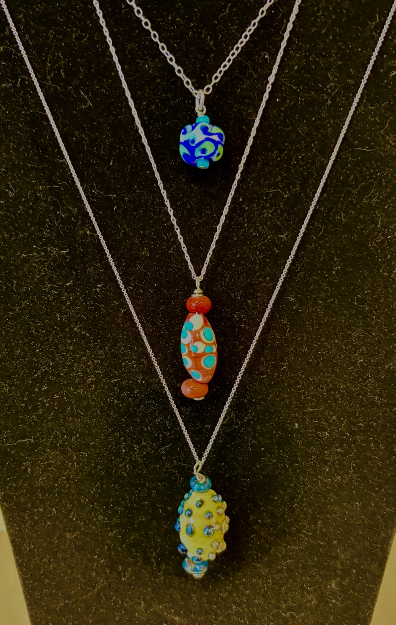 Dot Pendants by Kathryn Keller