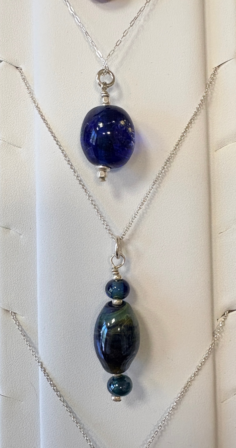Galaxy Pendants by Kathryn Keller