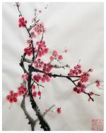 Plum Blossom by Jennifer Yuan