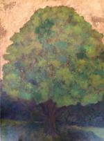 Green Tree Aglow by JoyceParkinson