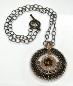 Bronze Metallic Necklace by Kristina Chadwick