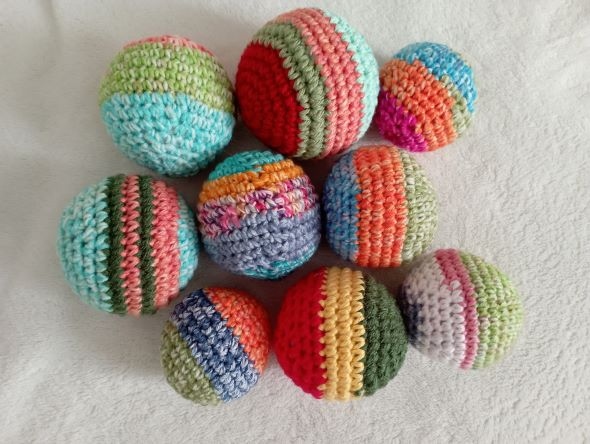 Colorful Balls by Georgina Ramirez Alzaga